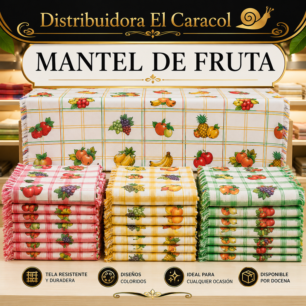 Mantel de fruta