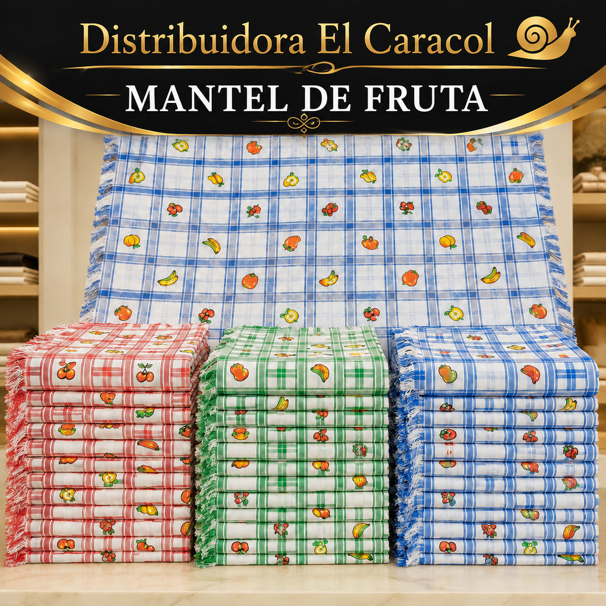 Mantel de fruta