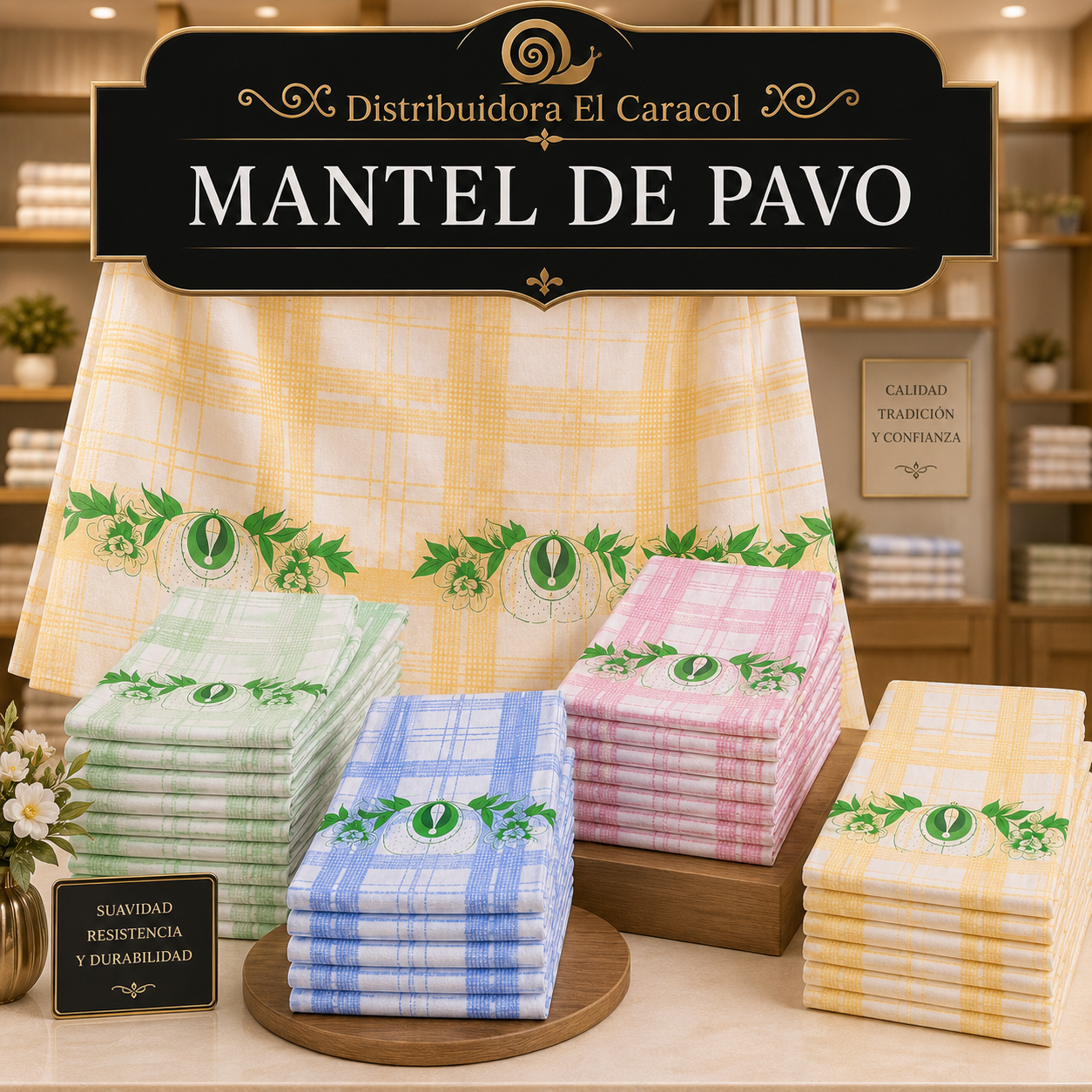 Mantel de pavo